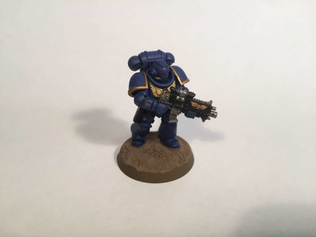 Space Marine Intercessor normally painted