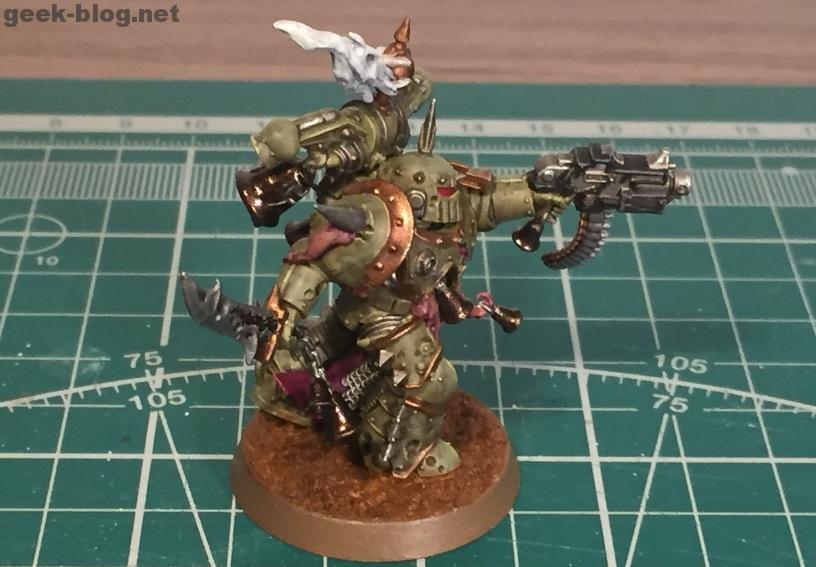 How to paint Death Guard Plague Marine result 2