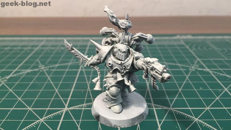 How to paint Death Guard Plague Marine step 1 priming