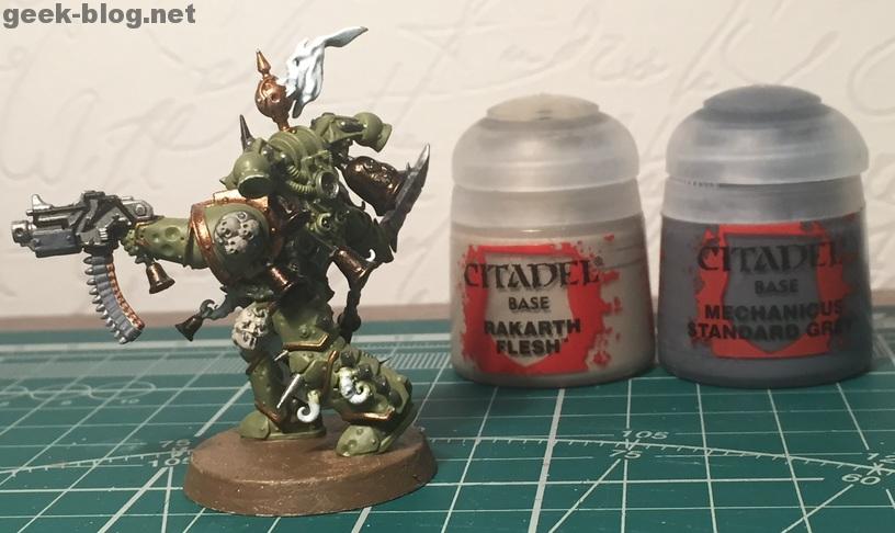How to paint Death Guard Plague Marine step 5.2 painting
