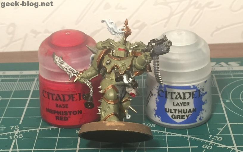 How to paint Death Guard Plague Marine step 6 painting