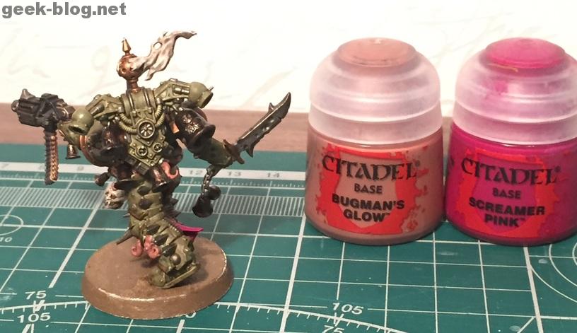 How to paint Death Guard Plague Marine step 8.2 painting