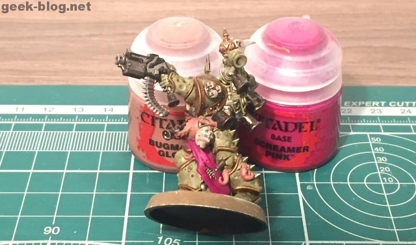How to paint Death Guard Plague Marine step 8.3 painting
