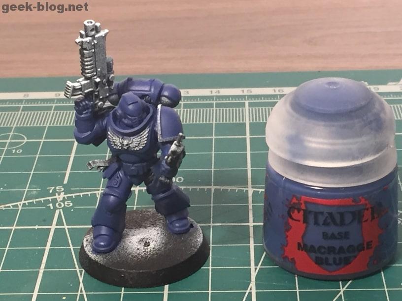 how to paint ultramarine macragge blue