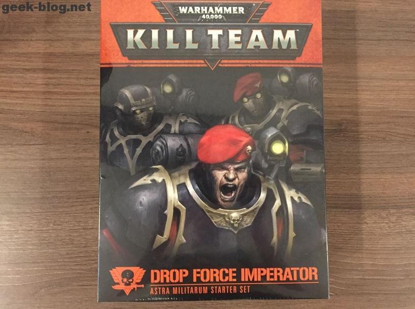 Kill Team Drop Force Imperator set - best Сhristmas present form my wife!