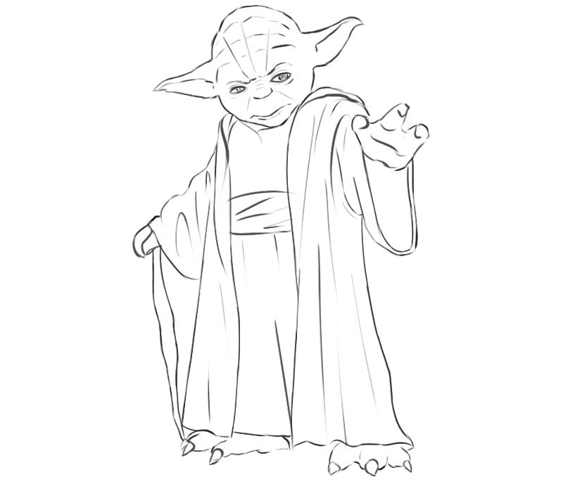 Yoda drawing tutorial