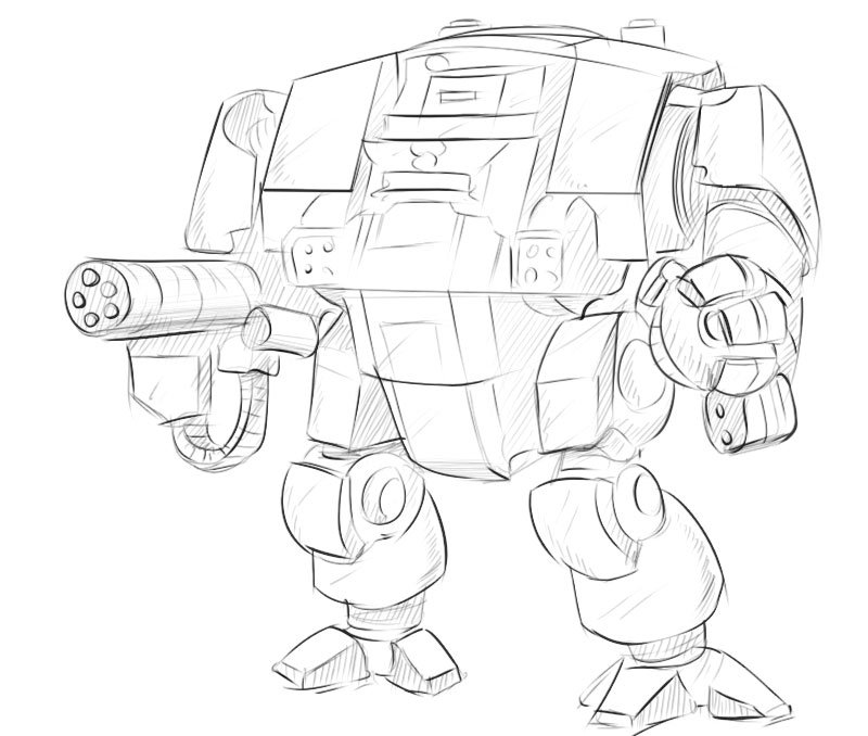 How to Draw Dreadnought