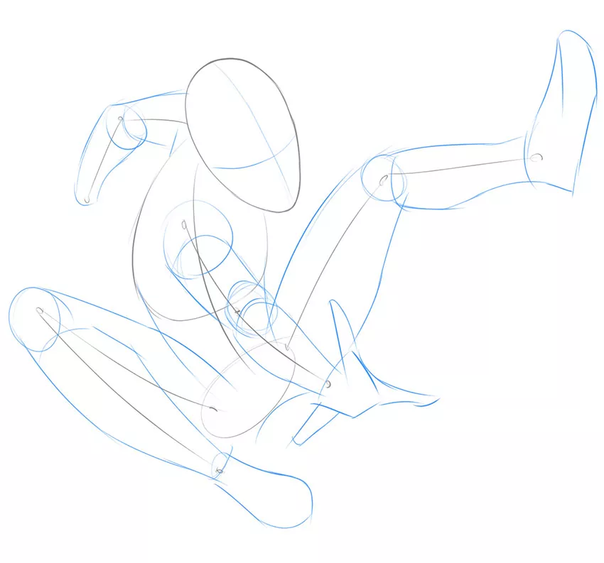 how to draw spider man step by step