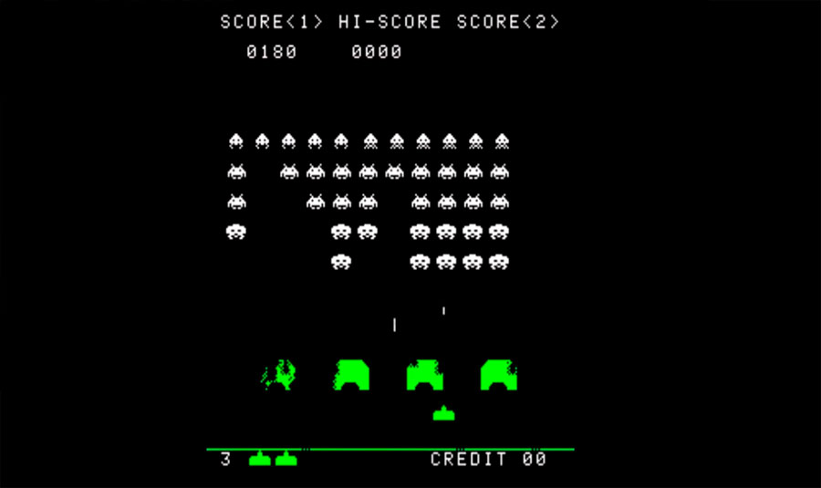 one of the best games of the second generation space invaders